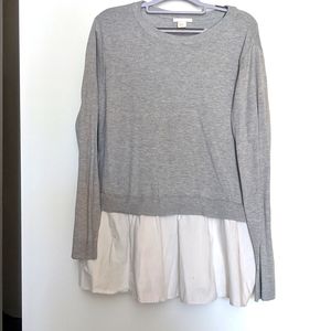 Peplum Sweater Top